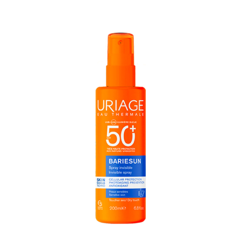 Uriage Bariesun SPF50+ Yüz ve Vücut için Parfüm İçermeyen Güneş Koruyucu Sprey 200 ml - Uriage