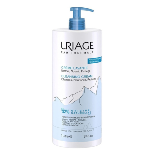 Uriage Hygiene Yüz, Vücut ve Saç Temizleme Kremi 1L - Uriage