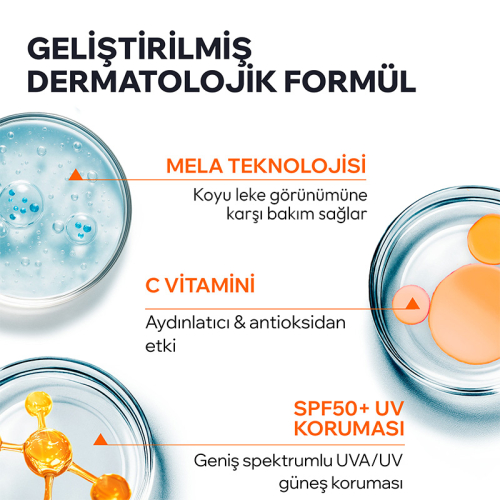 Uriage Depiderm SPF50+ Leke Karşıtı Aydınlatıcı Yüz Kremi 30 ml - 5