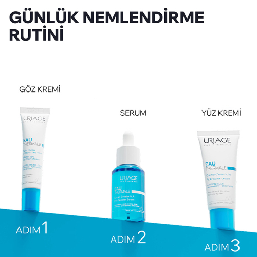 Uriage Eau Thermale Yoğun Su Bazlı Nemlendirici Krem 40ml - 7