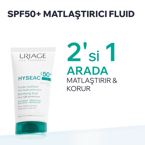 Uriage Hyseac SPF50+ Fluid 50 ml - 3