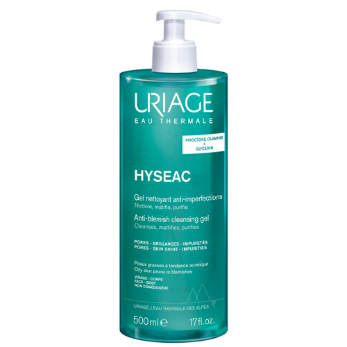 Uriage Hyseac Sebum Dengeleyici Temizleme Jeli 500 ml - 1