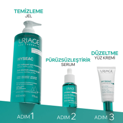 Uriage Hyseac Sebum Dengeleyici Temizleme Jeli 500 ml - 7