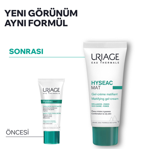 Uriage Hyseac Karma ve Yağlı Ciltler İçin Matlaştırıcı Emülsiyon 40 ml - 7