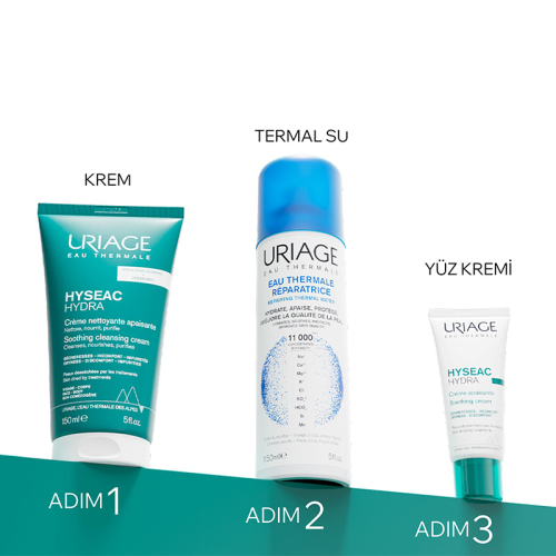 Uriage Hyseac Karma ve Yağlı Ciltler için Temizleyici Krem 150 ml - 7