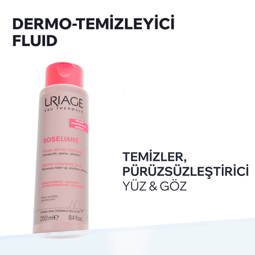 Uriage Roseliane Hassas Ciltler İçin Kızarıklık Karşıtı Fluid 250 ml - Uriage