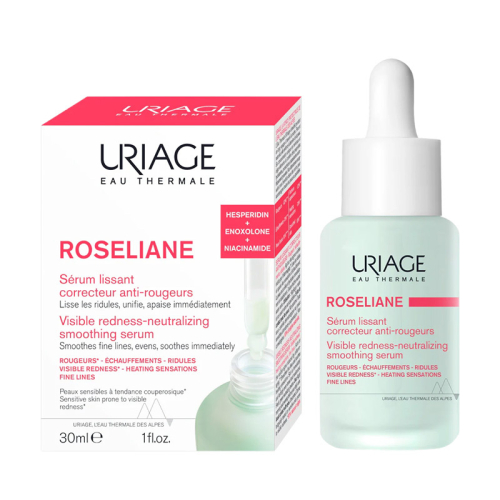 Uriage Roseliane Visible Redness-Neutralizing Smoothing Serum 30 ml - 3