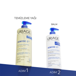 Uriage Xemose C8+ Çok Kuru Ciltler İçin Temizleme Yağı 1L - 4