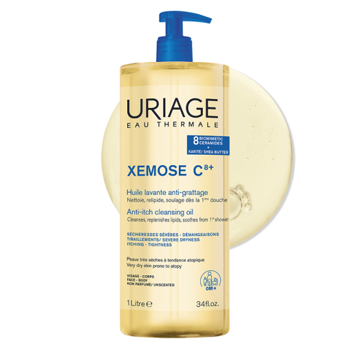 Uriage Xemose C8+ Çok Kuru Ciltler İçin Temizleme Yağı 1L - Uriage