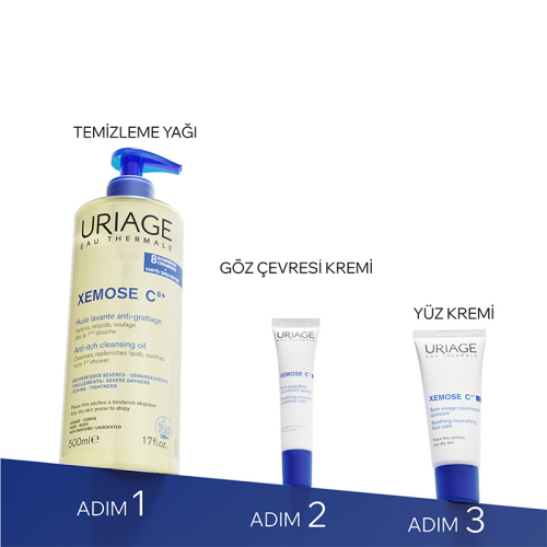 Uriage Xemose C8+ Çok Kuru Ciltler İçin Yüz Kremi 40 ml - 4