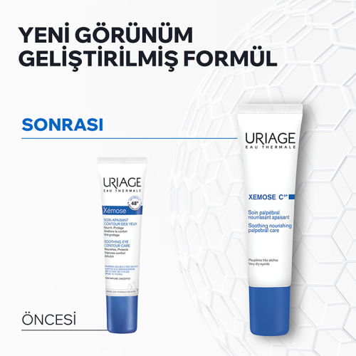 Uriage Xemose C8+ Çok Kuru Ciltler İçin Göz Çevresi Bakım Kremi 15 ml - 5