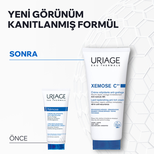 Uriage Xemose C8+ Çok Kuru Ciltler İçin Ferahlatıcı Krem 200 ml - 4