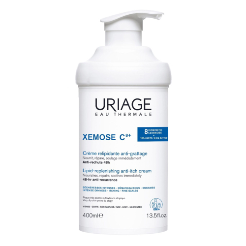 Uriage Xemose C8+ Çok Kuru Ciltler İçin Ferahlatıcı Krem 400 ml - Uriage