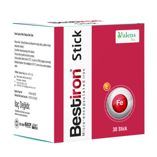 Valens Bestiron Takviye Edici Gıda 30 Stick - Valens