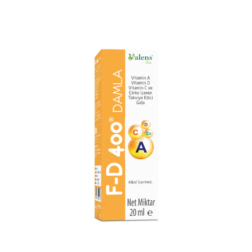 Valens F-D 400 DAMLA Vitamin ve Minera 20 ml - Valens