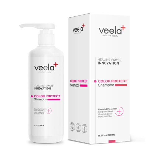 Veela Boyalı Saçlar İçin Besleyici ve Koruyucu Bakım Şampuanı 500 ml - Veela