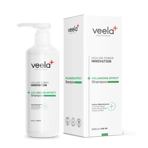 Veela İnce Telli Saçlar İçin Hacim Kazandıran Yoğun Bakım Şampuanı 500 ml - Veela