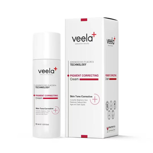 Veela Lekeli Ciltler İçin Cilt Tonu Düzenleyici Aydınlatıcı Krem 30 ml - Veela