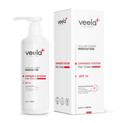 Veela Zayıflamış Saçlar İçin Durulanmayan Bakım Kremi 500 ml - Veela