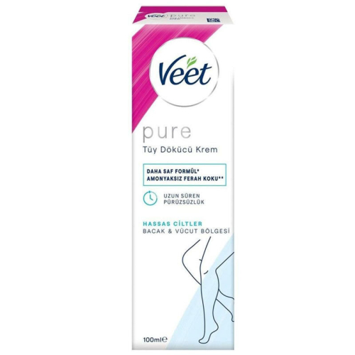 Veet Hassas Ciltler İçin Tüy Giderici Krem 100 ml - 2
