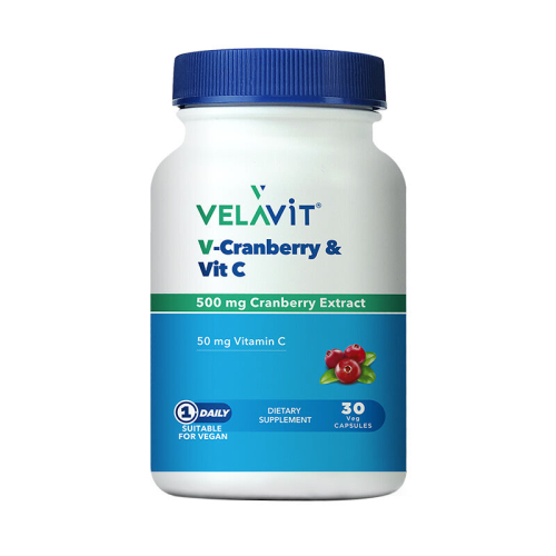 Velavit Turna Yemişi ve C Vitamini İçeren Takviye Edici Gıda 30 Kapsül - 1