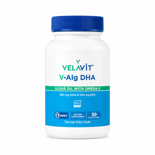 Velavit V-Alg DHA Takviye Edici Gıda 30 Kapsül - Velavit