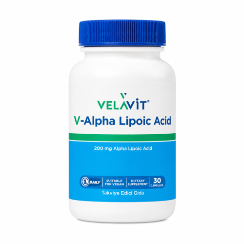Velavit V-Alpha Lipoic Acid Takviye Edici Gıda 30 Kapsül - Velavit