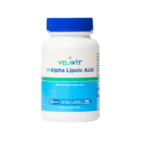Velavit V-Alpha Lipoic Acid Takviye Edici Gıda 30 Kapsül - Velavit