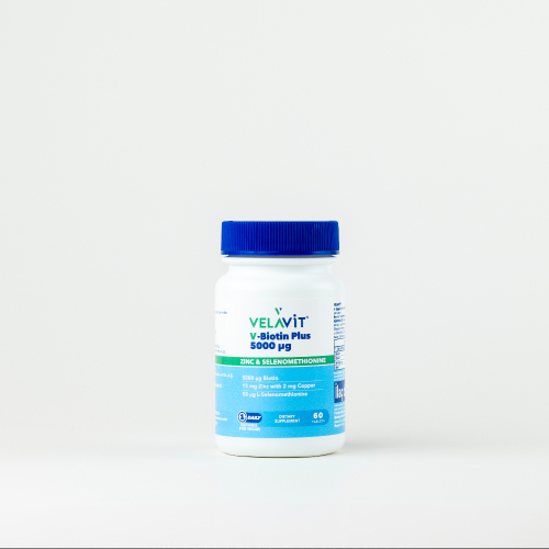 Velavit V-Biotin Plus 5000mcg Takviye Edici Gıda 60 Tablet - 3