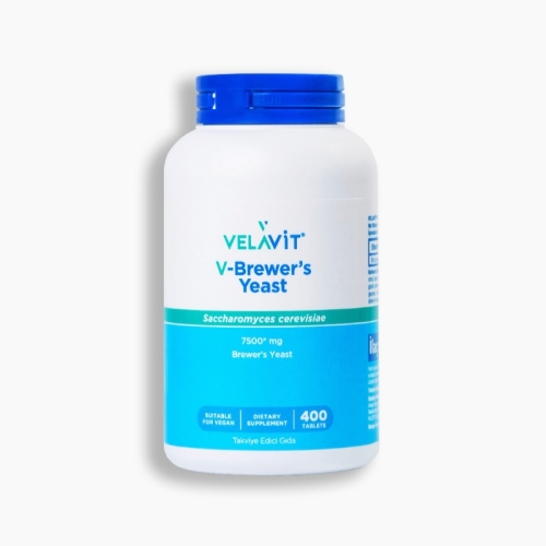 Velavit V-Brewers Yeast Takviye Edici Gıda 400 Tablet - Velavit