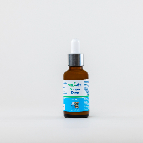 Velavit V-Iron Drop Demir İçeren Damla Takviye Edici Gıda 30 ml - 4