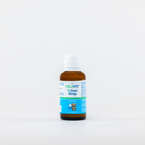 Velavit V-Iron Drop Demir İçeren Damla Takviye Edici Gıda 30 ml - 6