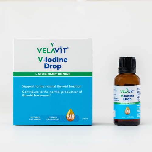 Velavit V-lodine Drop İyot ve Selenyum İçeren Takviye Edici Gıda 25 ml - 3