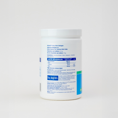 Velavit Viva Vital Collagen Toz Takviye Edici Gıda 334 gr - 2