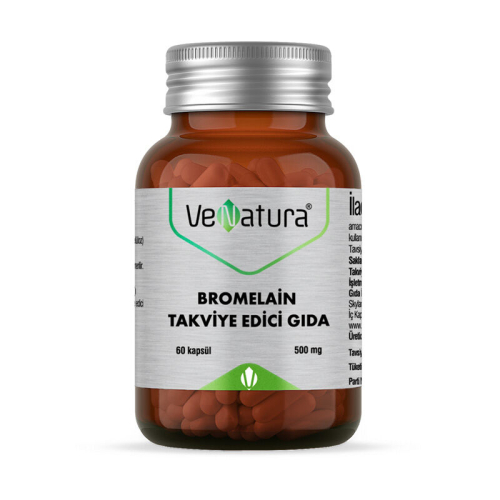 VeNatura Bromelain Takviye Edici Gıda 60 Kapsül - VeNatura