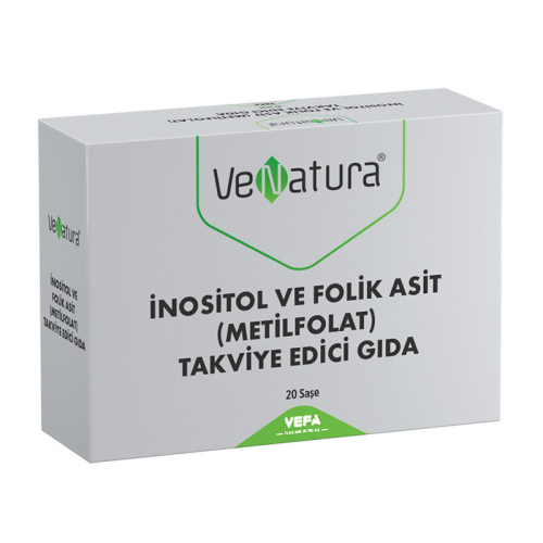 VeNatura İnositol ve Folik Asit (Metilfolat) 20 Saşe - VeNatura