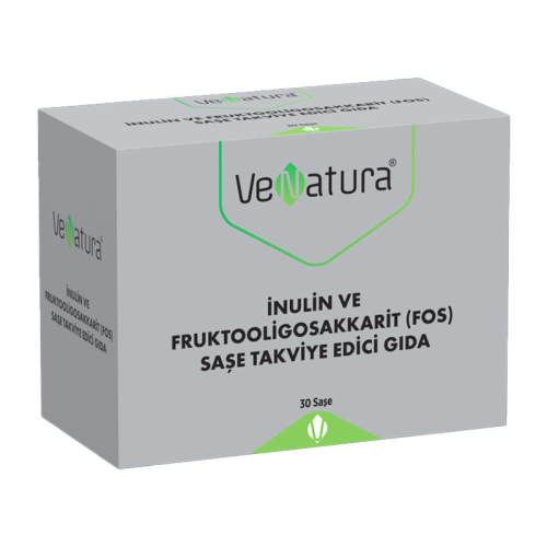 VeNatura İnulin ve Fruktooligosakkarit (FOS) Saşe Takviye Edici Gıda 30 Saşe - 1