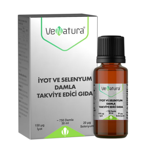 VeNatura İyot ve Selenyum Damla Takviye Edici Gıda 30 ml - VeNatura
