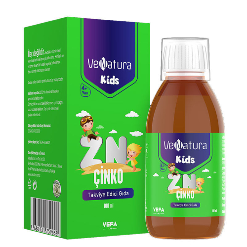 VeNatura Kids Çinko Takviye Edici Gıda 100 ml - VeNatura