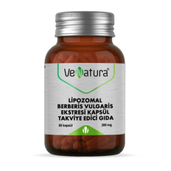 Venatura Lipozomal Berberis Vulgaris Ekstresi Takviye Edici Gıda 60 Kapsül - 1