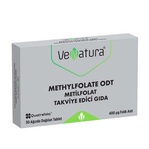 VeNatura Metilfolat Odt Takviye Edici Gıda 30 Tablet - VeNatura