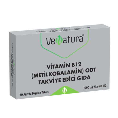 VeNatura Metilkobalamin ODT Takviye Edici Gıda 30 Tablet - VeNatura