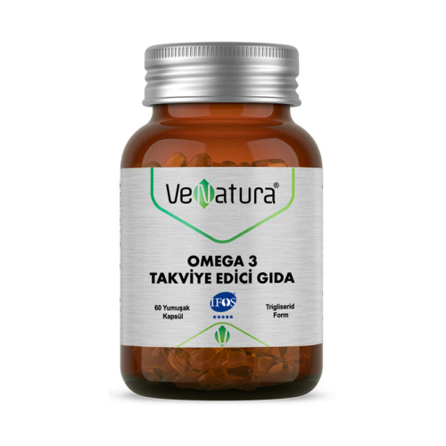 VeNatura Omega 3 Takviye Edici Gıda 60 Kapsül - VeNatura