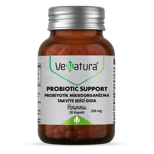 VeNatura Probiotic Support Probiyotik Mikroorganizma 30 Kapsül - VeNatura