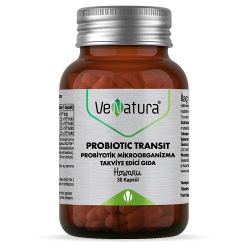 VeNatura Probiotic Transit Probiyotik Mikroorganizma 30 Kapsül - VeNatura