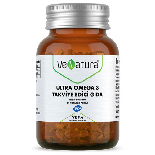 VeNatura Ultra Omega 3 Takviye Edici Gıda 60 Kapsül - VeNatura