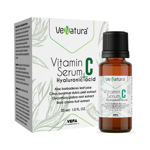 Venatura Vitamin C + Hyaluronic Acid Cilt Bakım Serumu 30 ml - VeNatura