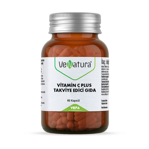 VeNatura Vitamin C PLUS Takviye Edici Gıda 60 Kapsül - VeNatura