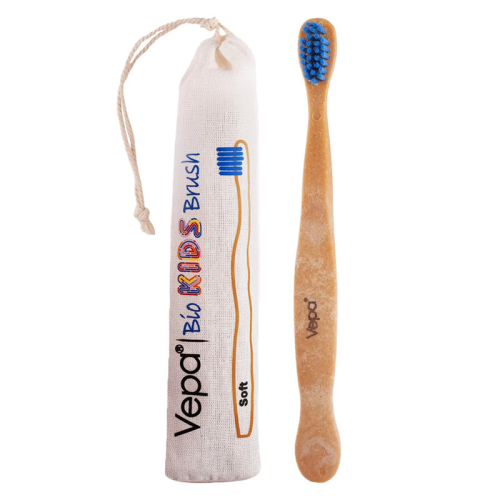 Vepa Bio Ahşap Çocuk Diş Fırçası Keseli Ambalaj - Vepa