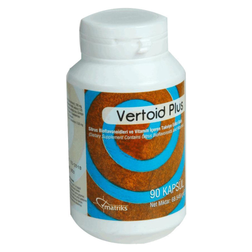 Vertoid Plus Vitamin İçeren Takviye Edici Gıda 90 Kapsül - Matriks İlaç